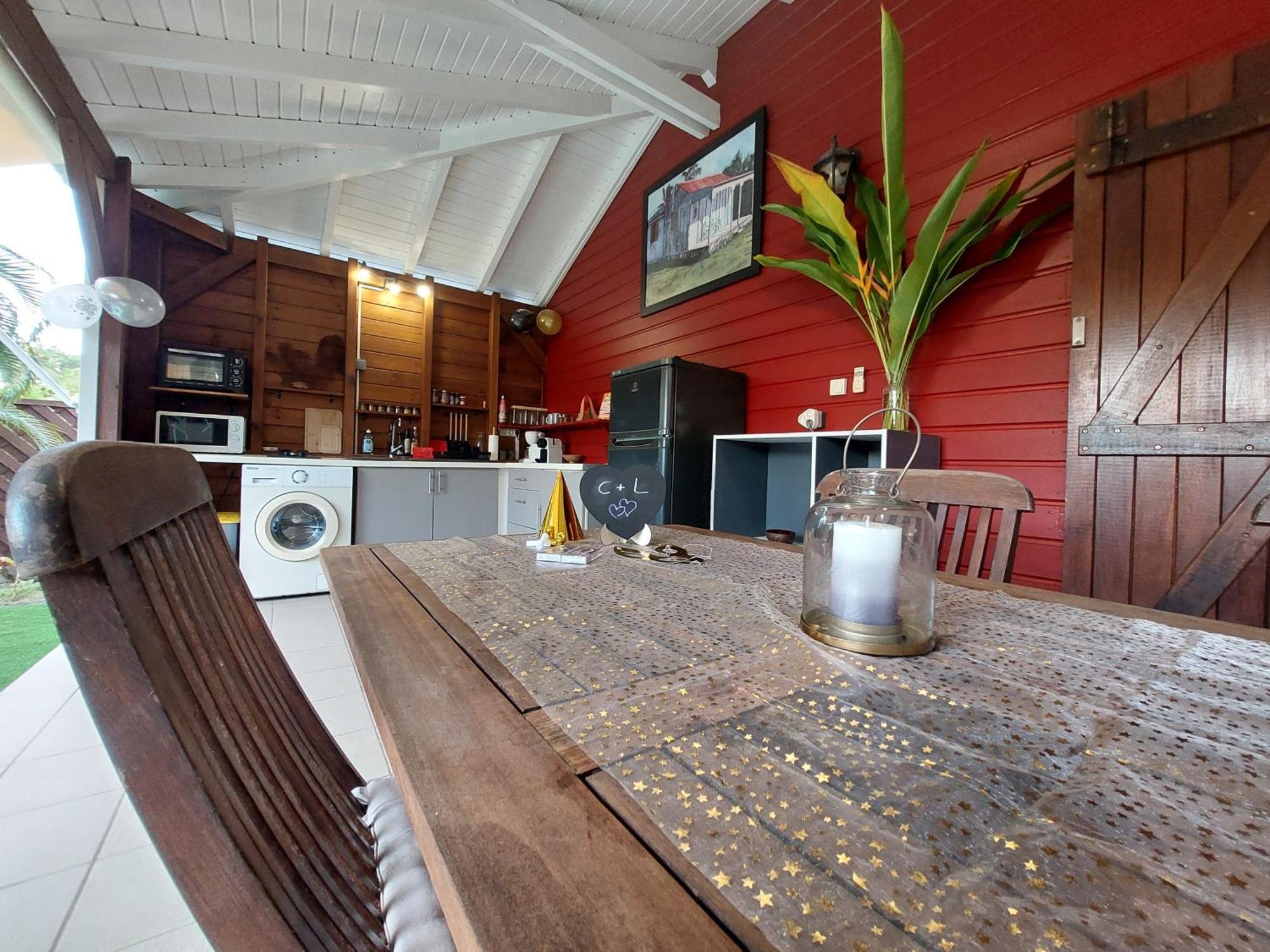 Lodge "Le Temps D'Un Reve" Saint-Francois  Exterior foto